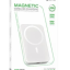 Powerbank с беспроводной зарядкой MagSafe Borofone BJ25 Plus 10000mAh Type-C белый