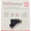 3.1 USB флеш накопитель SanDisk 64GB Ultra Dual Drive Type-c (SDDDC4-064G-G46) черный