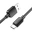 Usb Кабель-зарядка Type-C Hoco X96 27W 3A 1м силиконовый черный