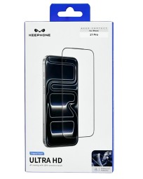 Защитное стекло i-Phone 17 Pro Keephone 3D Full Ultra HD прозрачное