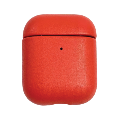 Кожаный чехол для AirPods 3 K-DOO LuxCraft+ красный