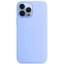 Чехол-накладка  i-Phone 12 Pro Max Silicone icase  №43 небесно-голубая