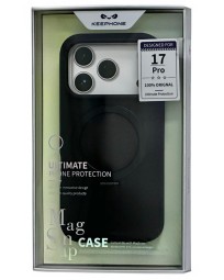 Накладка для i-Phone 17 Pro Keephone Magi Pro MagSnap черный
