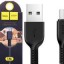 Usb Кабель-зарядка Micro Hoco X20 Flash 2.4A 1м силиконовый черный