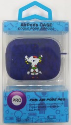 Силиконовый светящийся в темноте чехол для AirPods Pro Luxo Kaws рисунок №40