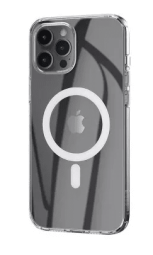 Накладка для i-Phone 12 Pro Max 6.7" Hoco Magnetic case силикон прозрачный