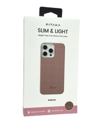 Накладка для i-Phone 15 Pro Max 6.7" Pitaka Magez Case Костёр (bonfire)