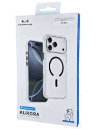 Накладка для i-Phone 17 Pro Keephone Aurora MagSnap черный