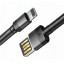 Usb Кабель-зарядка Lightning Baseus Cafule 1.5A 2м (CALKLF-HG1) черный
