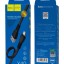 Usb Кабель-зарядка Lightning Hoco X40 Noah 2.4A 1м плоский силиконовый чёрный