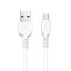 Usb Кабель-зарядка Micro Hoco X20 Flash 2.4A 2м силиконовый белый