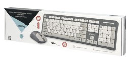Беспроводной комплект клавиатура+мышь Smartbuy 701AGK (SBC701AGK) серый