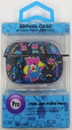 Силиконовый светящийся в темноте чехол для AirPods Pro Luxo Kaws рисунок №41