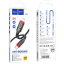 Usb Кабель-зарядка Type-C на Lightning Hoco X59 3A 60W 2м в тканевой оплетке черный