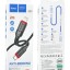 Usb Кабель-зарядка Type-C на Lightning Hoco X59 3A 60W 2м в тканевой оплетке черный