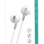 Стереонаушники Hoco M57 Sky sound с микрофоном 1.2м белые