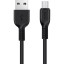 Usb Кабель-зарядка Micro Hoco X20 Flash 2м силиконовый чёрный