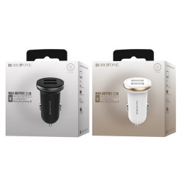 Автомобильное заряд. устр. Borofone BZ5 2USB 2.1A черное