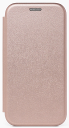 Чехол-книжка Samsung Galaxy A51 Fashion Case кожаная боковая розовое золото