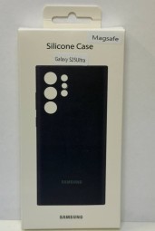 Накладка для Samsung Galaxy S25 Ultra MagSafe Silicone Case чёрный