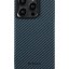 Накладка для i-Phone 15 Pro 6.1" Pitaka MagEZ Case 4 Thin & Light сине-черный.арамид
