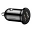 Автомобильное заряд. устр. Baseus Grain Pro 2USB 2.4A (CCALLP-01) черное
