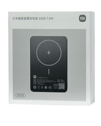Powerbank с беспроводной зарядкой Xiaomi Magnetic Ultra-Thin 5000mAh 7.5W (WPB0507S) черный
