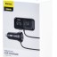 FM трансмиттер Baseus T-Typed S-16 Wireless MP3 Charger 1USB (CCTM-D01/CCTM-E01) черный
