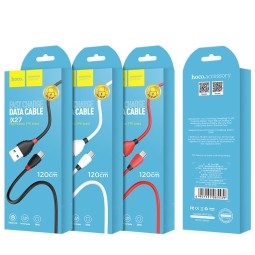 Usb Кабель-зарядка Type-C Hoco X27 Excellent charge 3A 1.2м силиконовый белый
