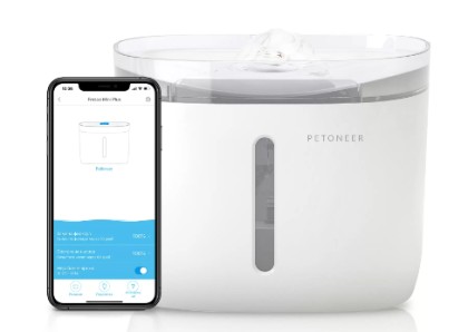 Автопоилка для животных Petoneer Fresco Mini Plus Fountain FSW030-M белая
