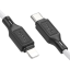 Usb Кабель-зарядка Type-C на Lightning Hoco X90 3A 1м белый