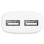 Сетевое зар. устр. Hoco C12 2USB Micro 2.4A белое