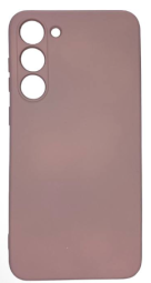 Накладка для Samsung Galaxy S23 Plus Silicone cover без логотипа пудро