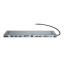 HUB Adapter Baseus Type-C (3USB, Card Reader, Ethernet, HDMI, VGA, USB-C, Audio output) CATSX-G0G
