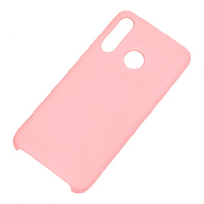 Накладка для Huawei P40 Lite E/Y7P/Play 3 Silicone cover розовая