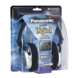Стереонаушники Полноразмерные Panasonic RP-HT223GU-S серебристый