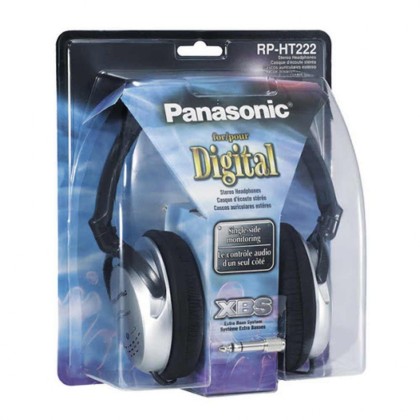 Стереонаушники Полноразмерные Panasonic RP-HT223GU-S серебристый