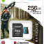 micro SDXC карта памяти Kingston 256GB Class10 170R A2 U3 V30 Canvas Go Plus с адапт.(SDCG3/256GB)