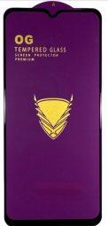 Защитное стекло для Samsung Galaxy A25 OG Purple черное