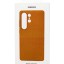 Накладка для Samsung Galaxy S25 Ultra MagSafe Kindsuit Case кожанный светло-коричневый