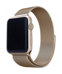 Сменный браслет для Apple Watch 42-44mm Milano №28 бронзовый