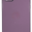 Чехол-накладка для i-Phone 12/12 Pro 6.1" силикон (стеклянная крышка) сиреневая