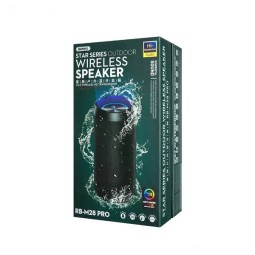 Bluetooth-колонка портативная водонепроницаемая Remax RB-M28 Pro Синяя