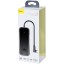 USB-C хаб Baseus Superlative 2USB/HD 4K/Audio/PD/Watch (CAHUB-AZ0G) черный