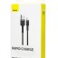 Usb Кабель-зарядка Lightтing Baseus Cafule 1.5A 2м (CALKLF-CG1) черный