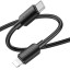 Usb Кабель-зарядка Type-C на Lightning Hoco X96 2.4A 1м черный