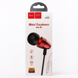 Наушники с микрофоном Hoco M59 1.2м черные