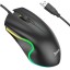 Мышь проводная Hoco GM19 Enjoy RGB 1.4м черная
