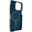 Накладка для i-Phone 15 Pro Max 6.7" Pitaka Magez Case 5 Aramid Fiber бело-голубой