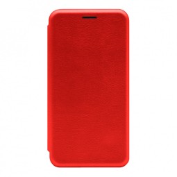 Чехол-книжка Xiaomi redmi 10 4G Fashion Case кожаная боковая красная